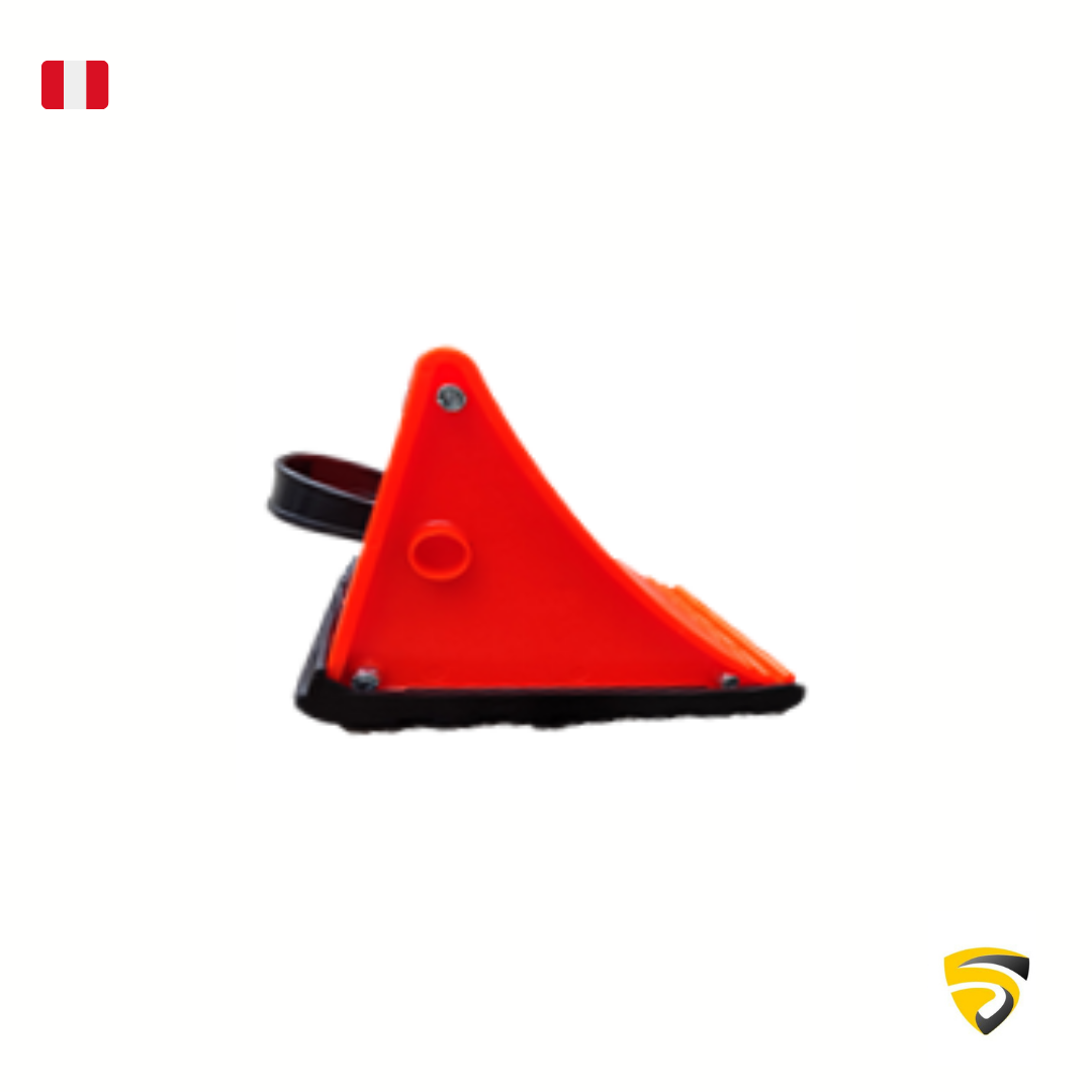 5 TN – Taco de frenado vehicular de plástico – Naranja