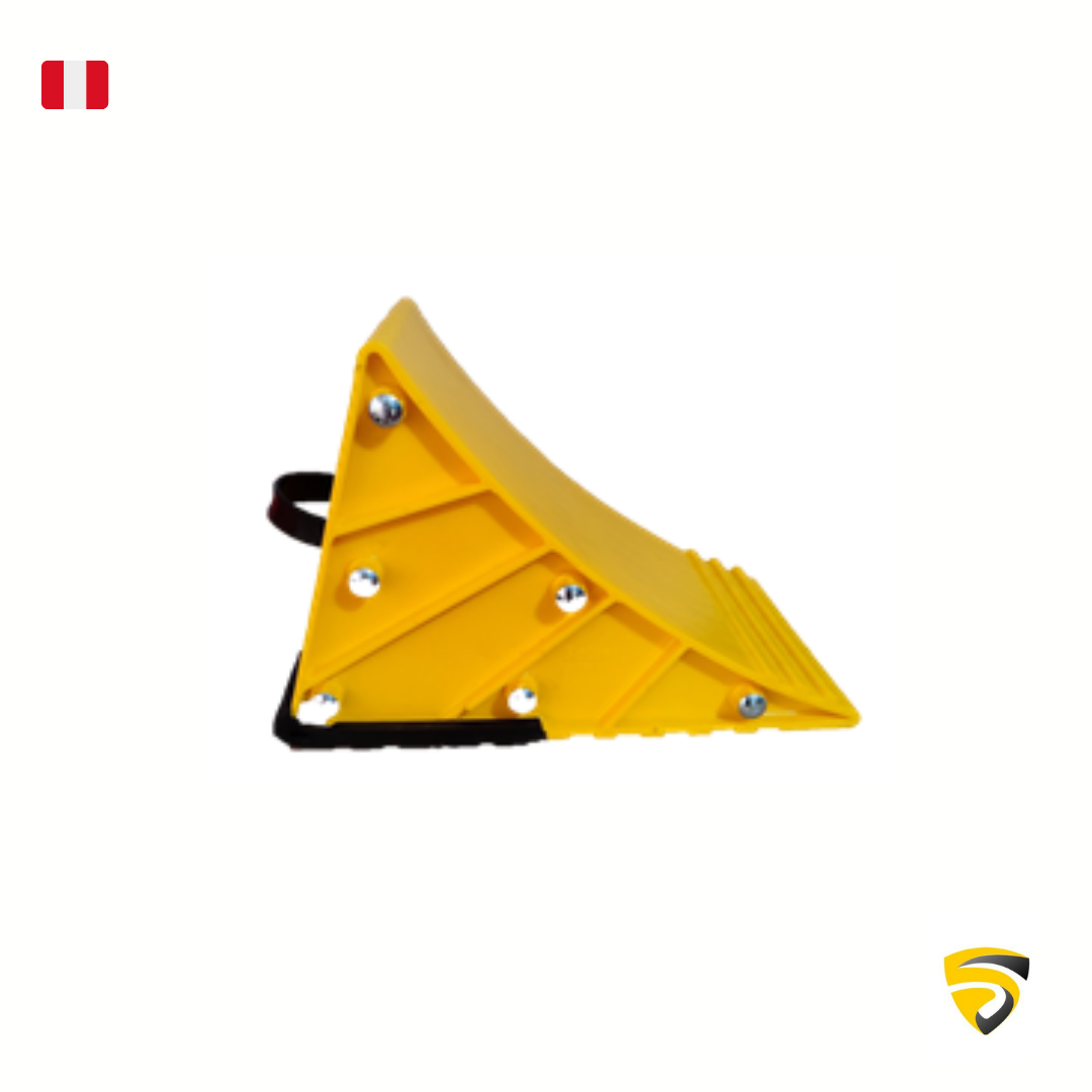 12 TN – Taco de frenado vehicular de plástico – Amarillo